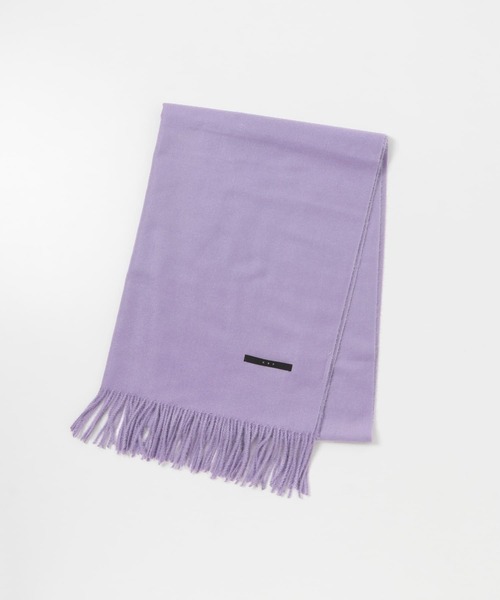 KBF(ケイビーエフ)の「カシミヤタッチ無地ストール(ストール/ショール・レディース・ライトブルー/パープル/アイボリー・ONE)」の10枚目の写真