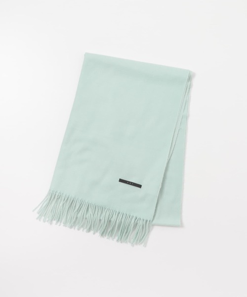 KBF(ケイビーエフ)の「カシミヤタッチ無地ストール(ストール/ショール・レディース・ライトブルー/パープル/アイボリー・ONE)」の8枚目の写真