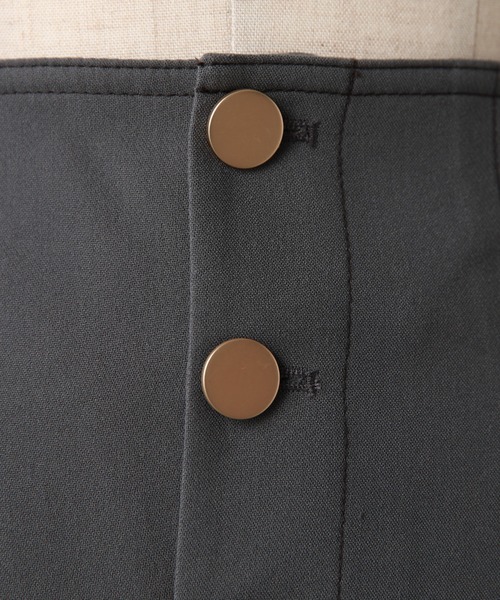 Cheek(チーク)の「T/Rフロントボタンカーゴパンツ(カーゴパンツ・レディース・チャコールグレー/カーキ/モカ・SMALL/MEDIUM)」の14枚目の写真