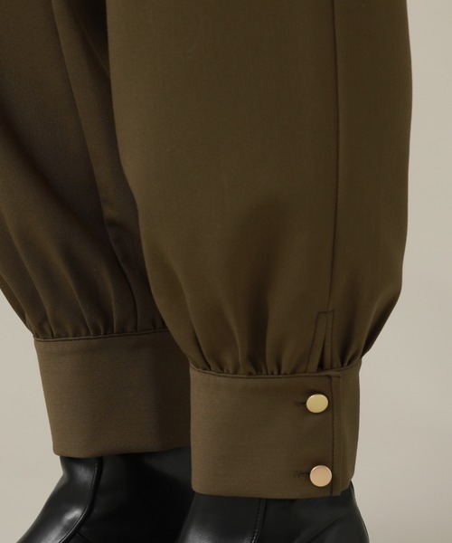 Cheek(チーク)の「T/Rフロントボタンカーゴパンツ(カーゴパンツ・レディース・チャコールグレー/カーキ/モカ・SMALL/MEDIUM)」の20枚目の写真