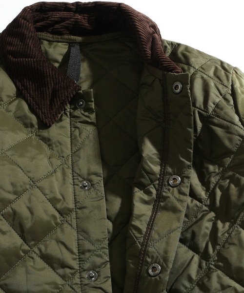Barbour（バブアー）の「【BARBOUR/バブアー】Heritage Liddesdale Quilt Jacket/ヘリテージ リデスデール キルト ジャケット（ダウンジャケット/コート・メンズ・ブラック/ネイビー/オリーブ・S/M/L/XL/XS/XXL）」の14枚目の写真