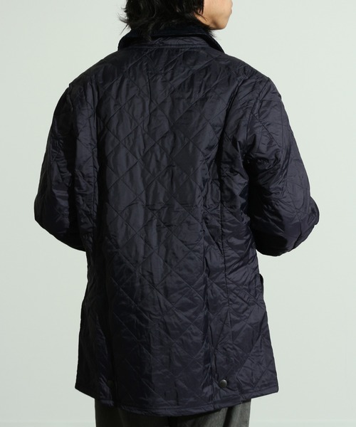 Barbour（バブアー）の「【BARBOUR/バブアー】Heritage Liddesdale Quilt Jacket/ヘリテージ リデスデール キルト ジャケット（ダウンジャケット/コート・メンズ・ブラック/ネイビー/オリーブ・S/M/L/XL/XS/XXL）」の10枚目の写真