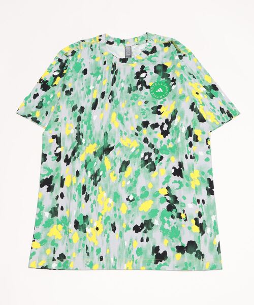 adidas by Stella McCartney（アディダスバイステラマッカートニー）の「【adidas by Stella McCartney】グラフィック 半袖Tシャツ（Tシャツ/カットソー・レディース・グリーン/オレンジ・LARGE/MEDIUM/SMALL/X-LARGE/X-SMALL）」の12枚目の写真