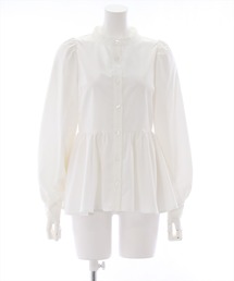 clear | ロングスリーブペプラムブラウス≪2023SS≫(シャツ/ブラウス)