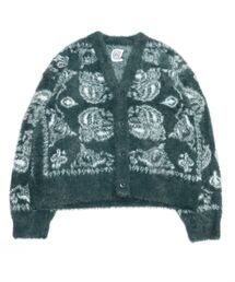 B omnivore/ビーオムニボー　Nylon Shaggy CD ナイロンシャギーカーディガン