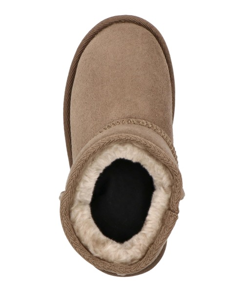 ASBee（アスビー）の「Sweet Jelly スイートジェリー キッズ ボアブーツ 【あったか】 220001 220002（ブーツ・キッズ・ピンク/ベージュ系その他/ブラック・19.0cm/21.0cm/16.0cm/22.0cm/18.0cm/17.0cm/20.0cm/23.0cm）」の9枚目の写真