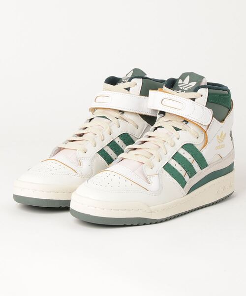【極美品】ハイカットフォーラム84HI 復刻版ソール6cm/27cm adidas FORUM 84 HI アディダス フォーラム 84 ハイ（スニーカー