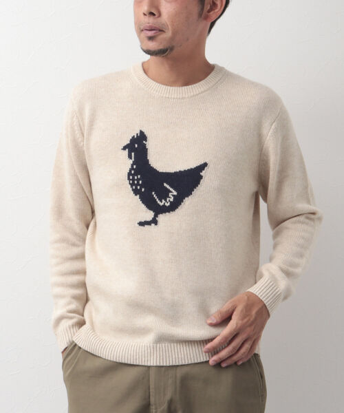 NOLLEY'S goodman（ノーリーズグッドマン）の「ニワトリ柄 インター