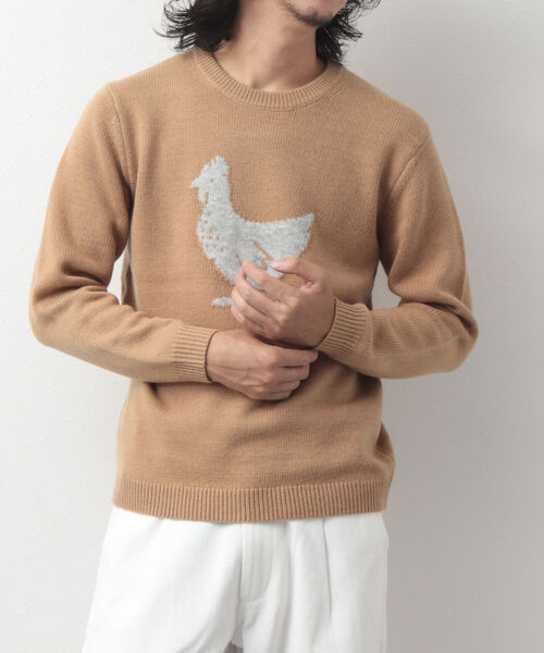 NOLLEY'S goodman（ノーリーズグッドマン）の「ニワトリ柄 インター