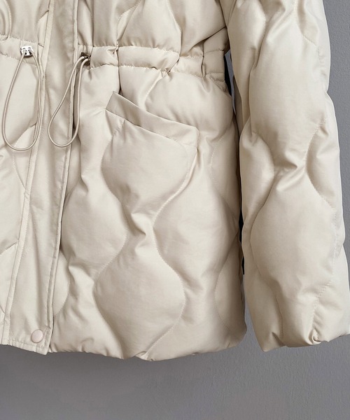 LAFFMO（ラフモ）の「キルティングドロスト中綿ジャケット（ダウン