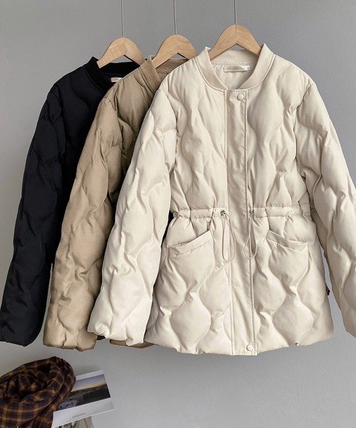 LAFFMO（ラフモ）の「キルティングドロスト中綿ジャケット（ダウン