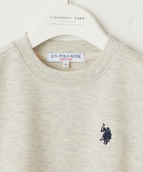 U.S. POLO ASSN.(ユーエスポロアッスン)の「【KIDS】【U.S. POLO ASSN/ユーエスポロアッスン】ワンポイント刺繍スウェット(スウェット・キッズ・ネイビー/アイボリー・140/100/120/150)」の5枚目の写真