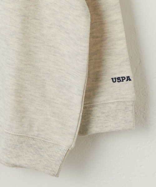 U.S. POLO ASSN.(ユーエスポロアッスン)の「【KIDS】【U.S. POLO ASSN/ユーエスポロアッスン】ワンポイント刺繍スウェット(スウェット・キッズ・ネイビー/アイボリー・140/100/120/150)」の7枚目の写真