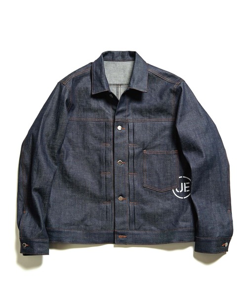 uniform experiment(ユニフォームエクスペリメント)の「TRUCKER JACKET(ブルゾン・メンズ・オフホワイト/インディゴブルー・4/2/1/3)」の15枚目の写真