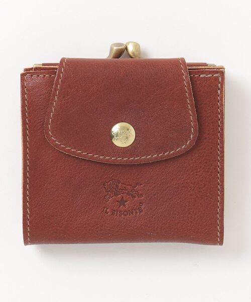 キリン イルビゾンテ IL BISONTE ブルー vacchetta IL BISONTE / VACCHETTA SMOOTH LEATHER / WALLET（財布）｜IL