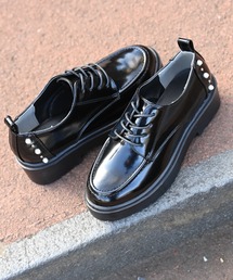 Zipper | 【Zipper】 厚底レースアップシューズ(ドレスシューズ)