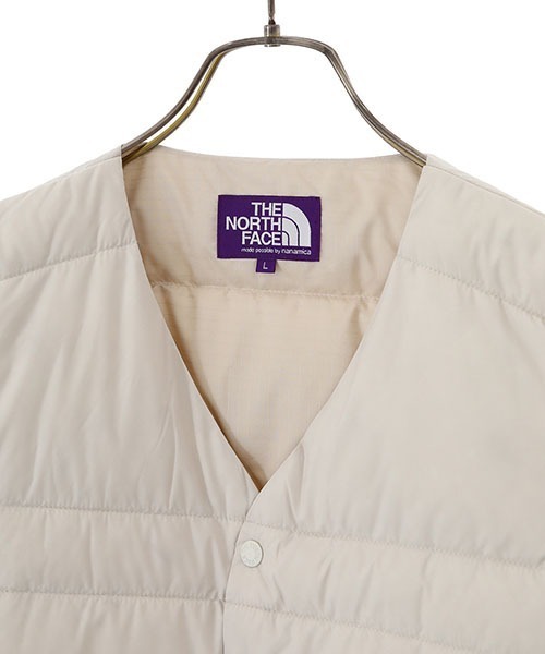 THE NORTH FACE PURPLE LABEL（ザ ノースフェイス パープルレーベル）の「【入荷禁止】THE NORTH FACE PURPLE LABEL / ザ・ノース・フェイス パープルレーベル：Down Cardigan：ND2254N[PIE]（ダウンジャケット/コート・メンズ・ブラック/ホワイト系その他・XL/L/M）」の7枚目の写真