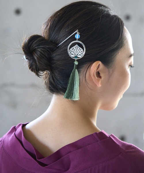 カヤ(カヤ)の「【カヤ】涼花家紋かんざし(その他ヘアアクセサリー・レディース・その他1/その他2/その他3・FREE)」の8枚目の写真