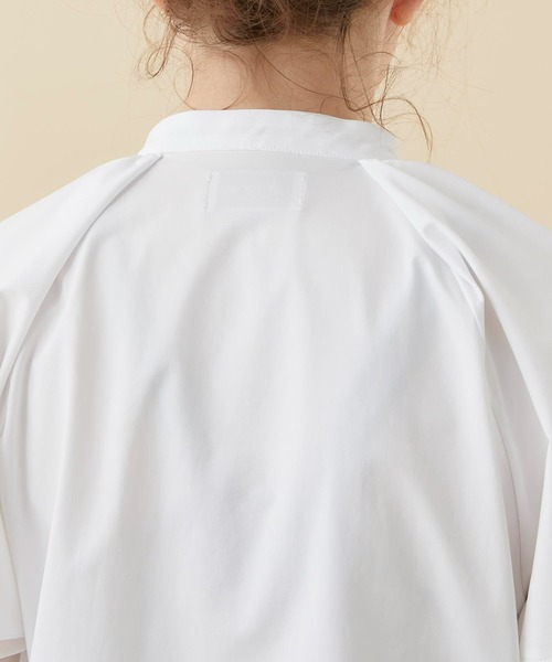 CITY TOKYO(シティトウキョウ)の「【手洗い可能】スリーブコンシャスカットシャツ(シャツ/ブラウス・レディース・ホワイト/ブラック/ブルー・FREE)」の13枚目の写真
