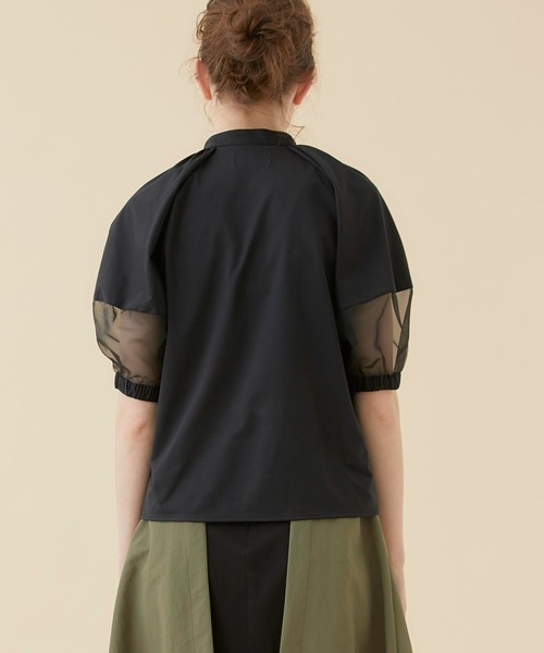 CITY TOKYO(シティトウキョウ)の「【手洗い可能】スリーブコンシャスカットシャツ(シャツ/ブラウス・レディース・ホワイト/ブラック/ブルー・FREE)」の20枚目の写真