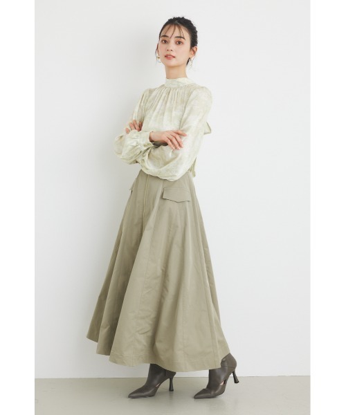 rienda(リエンダ)の「マルチパターンボウタイブラウス 春服(シャツ/ブラウス・レディース・ブルー系その他3/ブラック系その他/ブラウン系その他/グリーン系その他・FREE)」の22枚目の写真