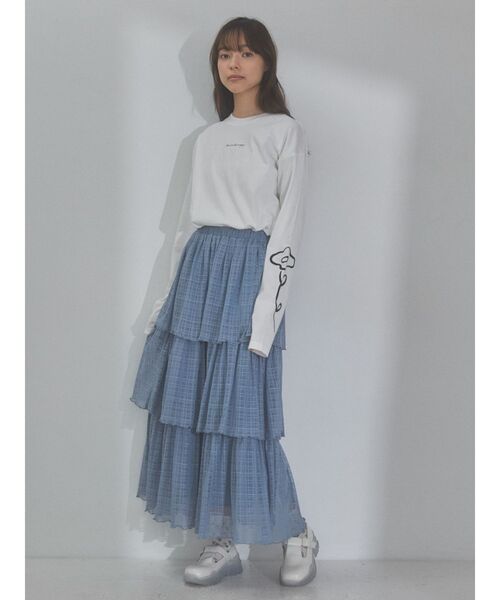 merry jenny（メリージェニー）の「Tストラップスニーカー（スニーカー・レディース・ブラック/ブルー/アイボリー・MEDIUM/LARGE）」の9枚目の写真