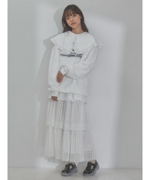 merry jenny（メリージェニー）の「Tストラップスニーカー（スニーカー・レディース・ブラック/ブルー/アイボリー・MEDIUM/LARGE）」の12枚目の写真