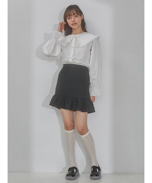 merry jenny（メリージェニー）の「Tストラップスニーカー（スニーカー・レディース・ブラック/ブルー/アイボリー・MEDIUM/LARGE）」の15枚目の写真