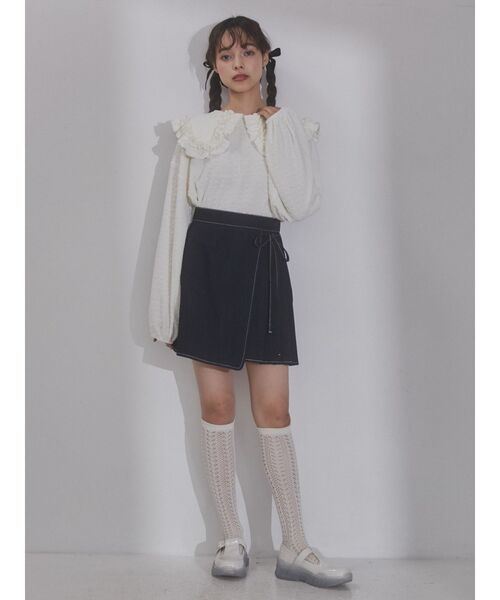 merry jenny（メリージェニー）の「Tストラップスニーカー（スニーカー・レディース・ブラック/ブルー/アイボリー・MEDIUM/LARGE）」の16枚目の写真