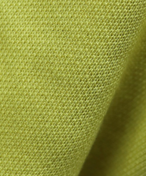 MSG（エムエスジー）の「オーバーサイズビリヤードロゴジャガードクルーニット ロゴ刺繍（ニット/セーター・メンズ・アッシュグレー/ブラック/アイボリー/オレンジ/グリーン/ライム/サックスブルー/ブラウン/チャコール/マスタード・S/M/L/XL）」の11枚目の写真