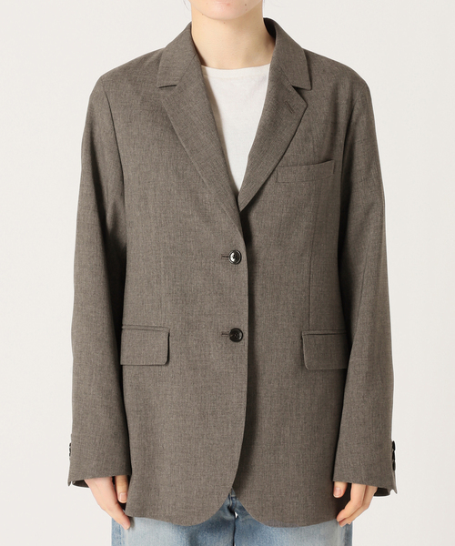 FRAMeWORK(フレームワーク)の「トロピカルクロステーラードジャケット(テーラードジャケット・レディース・ブラウン・38/36)」の8枚目の写真