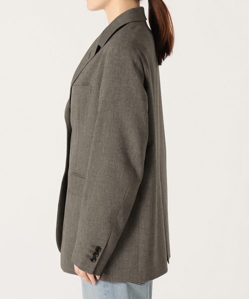 FRAMeWORK(フレームワーク)の「トロピカルクロステーラードジャケット(テーラードジャケット・レディース・ブラウン・38/36)」の20枚目の写真