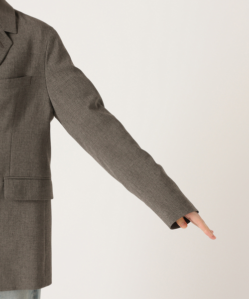 FRAMeWORK(フレームワーク)の「トロピカルクロステーラードジャケット(テーラードジャケット・レディース・ブラウン・38/36)」の11枚目の写真