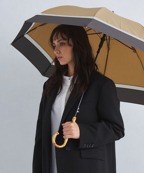 【新品未使用】COKAGE+ バンブー手元 長傘 ラテベージュ ×リリィホワイト Amazon.co.jp: Waterfront 長傘 日傘兼用雨傘 【オフィシャル