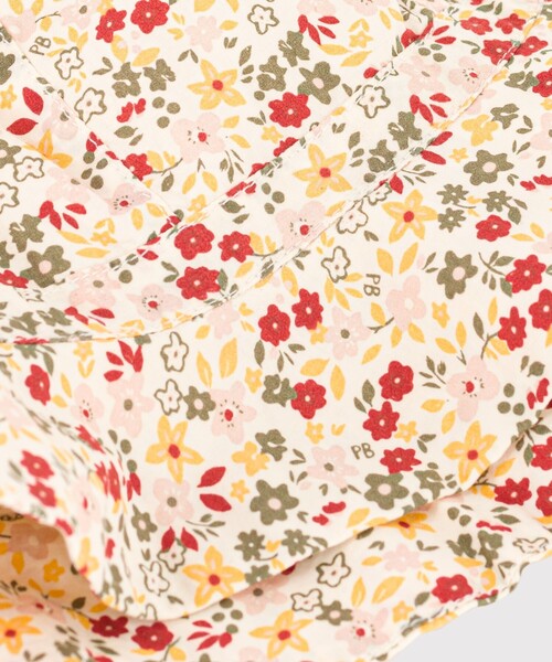 PETIT BATEAU（プチバトー）の「プリントクロシェ（ハット・キッズ・ホワイト・18MONTH/6MONTH/36MONTH）」の2枚目の写真