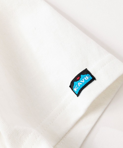 KAVU(カブー)の「KAVU/カブー Apple Tee/アップルティー(Tシャツ/カットソー・メンズ・ブラック/ホワイト/ネイビー/ヘザーグレー/パープル・MEDIUM/X-LARGE/LARGE)」の12枚目の写真