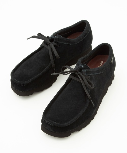 Clarks(クラークス)の「clarks/Wallabee GTX(その他シューズ・メンズ・ブラック・6.5/7.5/7)」の1枚目の写真