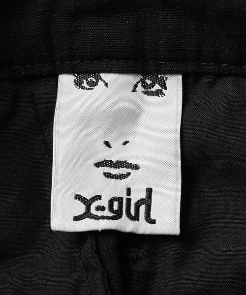 X-girl（エックスガール）の「MILITARY MINI SKIRT（スカート・レディース・ブラック/マルチ/ベージュ・S/M）」の21枚目の写真