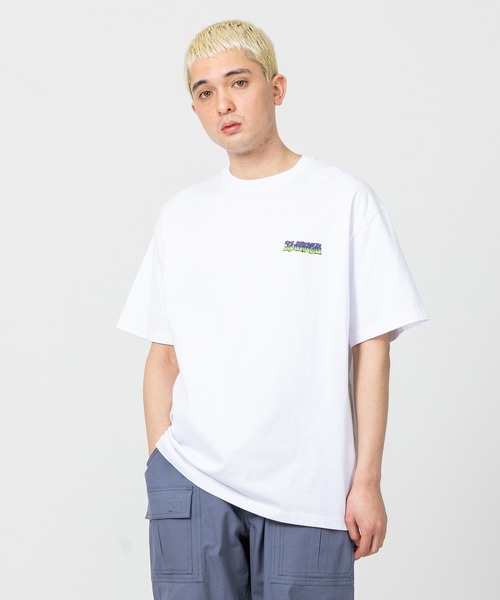 XLARGE(エクストララージ)の「INDY GRAB S/S TEE(Tシャツ/カットソー・メンズ・ホワイト/パープル/ブラック/グリーン・S/M/L/XL)」の14枚目の写真
