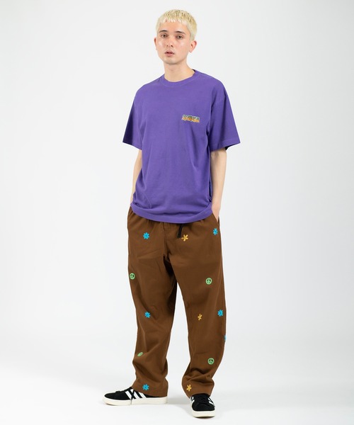 XLARGE(エクストララージ)の「INDY GRAB S/S TEE(Tシャツ/カットソー・メンズ・ホワイト/パープル/ブラック/グリーン・S/M/L/XL)」の17枚目の写真