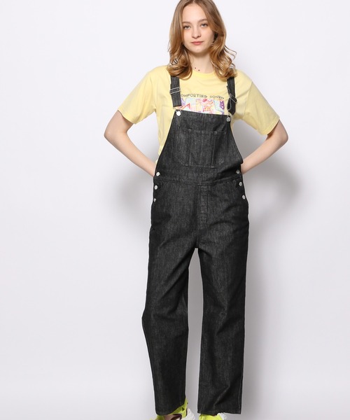 FOREVER 21（フォーエバー トゥエンティーワン）の「【STREET】デニムオーバーオール（サロペット/オーバーオール・レディース・ブラック/ブルー・SMALL/MEDIUM）」の17枚目の写真