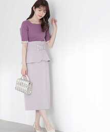 PROPORTION BODY DRESSING | コルセット付タイトスカート / 1213120212(スカート)