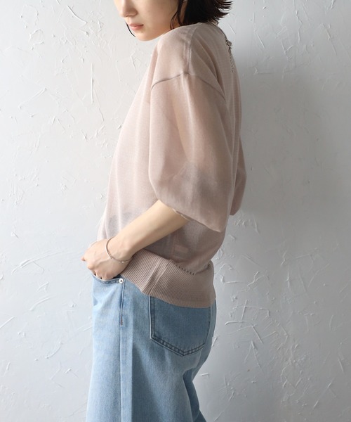 バリエーションニットアンサンブル(ニットプルオーバー)｜TOPS