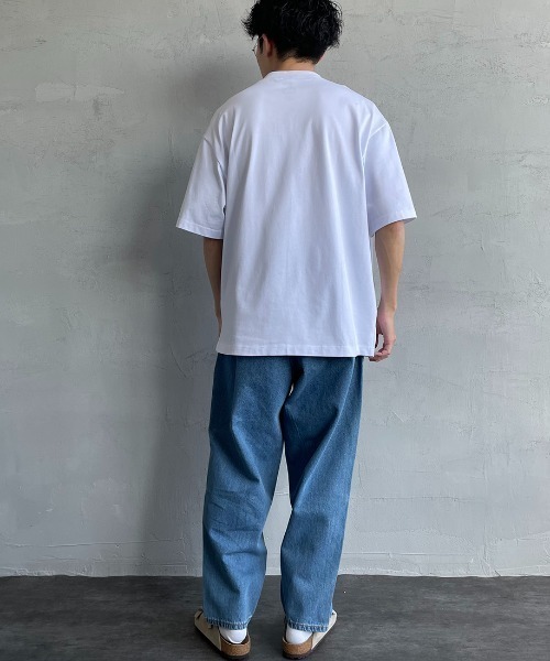 POLeR（ポーラー）の「【FINEBOYS 9月号掲載】[POLeR/ポーラー] 別注 FURRY HART ワンポイントロゴ刺繍ポケットTシャツ（Tシャツ/カットソー・レディース・ブラック/ホワイト/グリーン・L/M）」の22枚目の写真