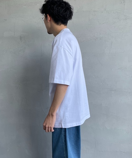 POLeR（ポーラー）の「【FINEBOYS 9月号掲載】[POLeR/ポーラー] 別注 FURRY HART ワンポイントロゴ刺繍ポケットTシャツ（Tシャツ/カットソー・レディース・ブラック/ホワイト/グリーン・L/M）」の8枚目の写真