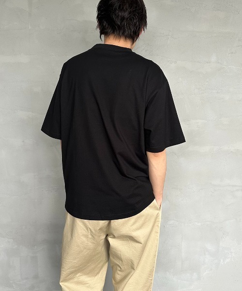 POLeR（ポーラー）の「【FINEBOYS 9月号掲載】[POLeR/ポーラー] 別注 FURRY HART ワンポイントロゴ刺繍ポケットTシャツ（Tシャツ/カットソー・レディース・ブラック/ホワイト/グリーン・L/M）」の12枚目の写真