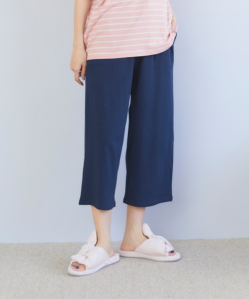 Days（デイズ）の「【LAFUKU】お肌にやさしいコットンパンツ（ラフク）（その他パンツ・レディース・ネイビー/ブラック/オレンジ・M/LL/L）」の6枚目の写真