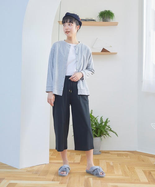 Days（デイズ）の「【LAFUKU】お肌にやさしいコットンパンツ（ラフク）（その他パンツ・レディース・ネイビー/ブラック/オレンジ・M/LL/L）」の17枚目の写真