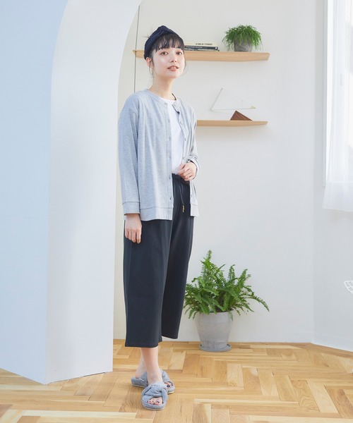 Days（デイズ）の「【LAFUKU】お肌にやさしいコットンパンツ（ラフク）（その他パンツ・レディース・ネイビー/ブラック/オレンジ・M/LL/L）」の18枚目の写真