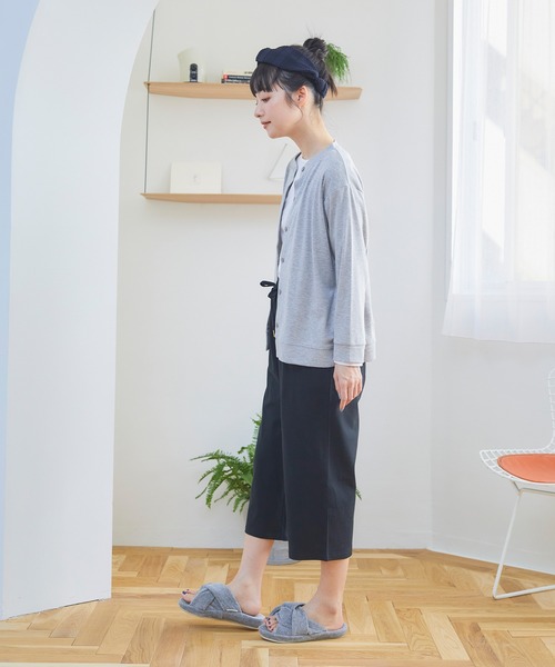 Days（デイズ）の「【LAFUKU】お肌にやさしいコットンパンツ（ラフク）（その他パンツ・レディース・ネイビー/ブラック/オレンジ・M/LL/L）」の19枚目の写真